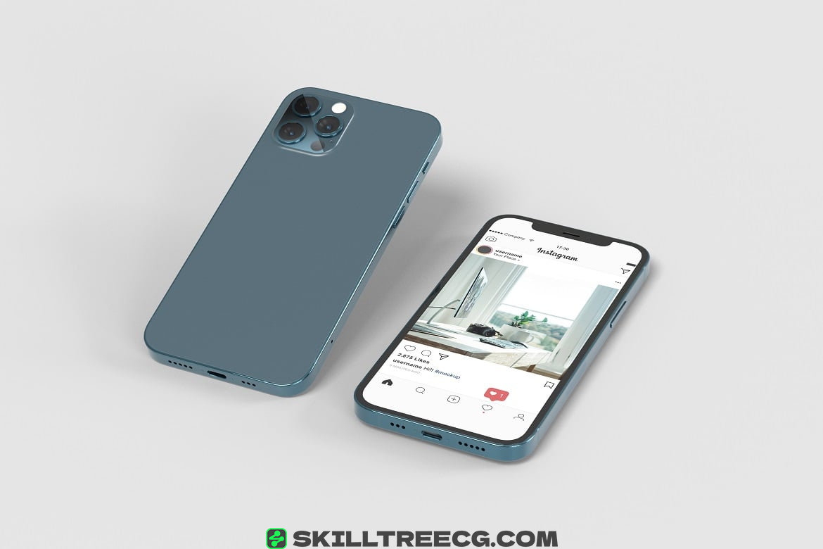 图片[3]-iPhone 12 Pro Mockup（437336）-技能树